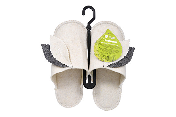 Тапочки женские для бани и сауны 