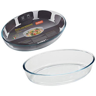 Форма стеклянная для запекания 