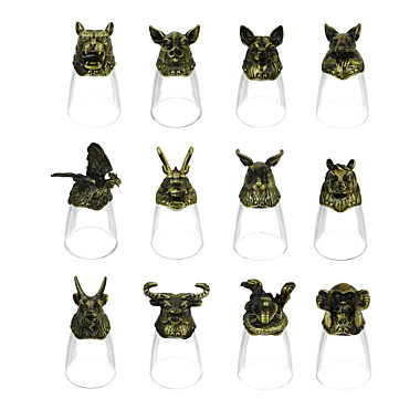 Набор стеклянных стопок 