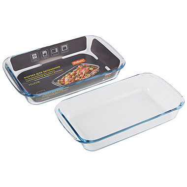 Форма стеклянная для запекания 