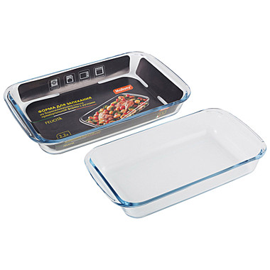 Форма стеклянная для запекания 