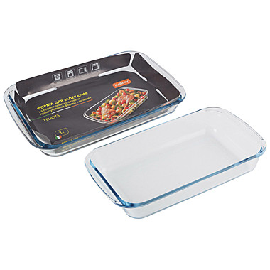 Форма стеклянная для запекания 