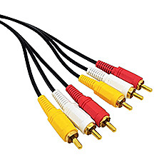 Кабель соединительный 3RCA - 3RCA, 1.2 м