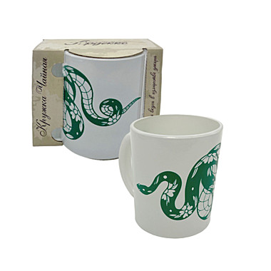 Кружка стеклянная 