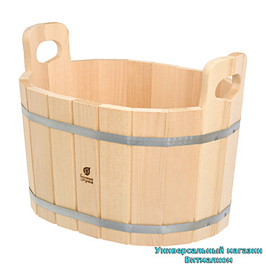 Ушат липовый для бани сауны 