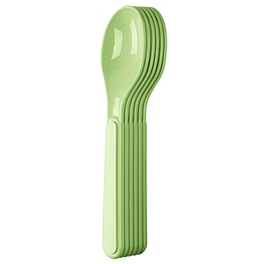 Набор пластиковых ложек 