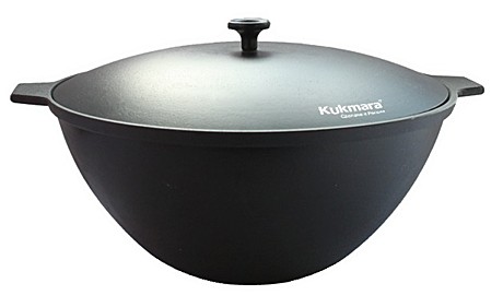 Казан с крышкой 