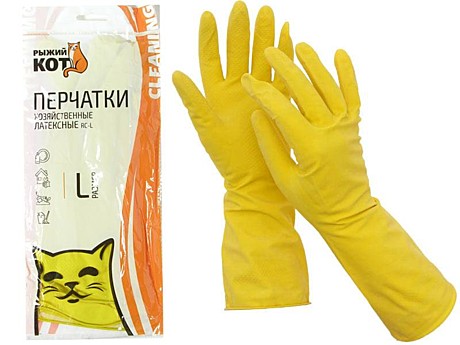 Перчатки латексные 