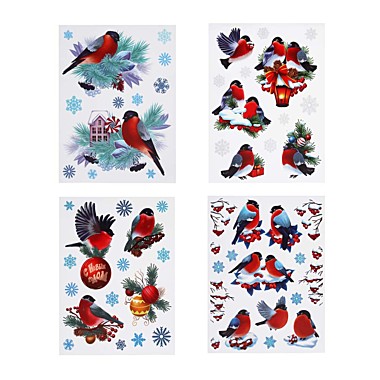 Новогодние наклейки 