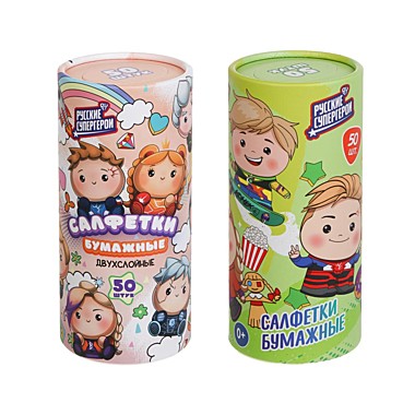 Салфетки двухслойные 
