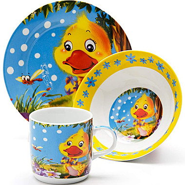 Набор детской посуды 